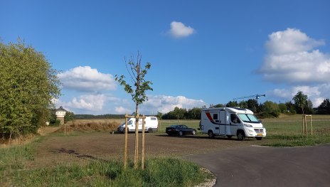 Reisemobilstellplatz am Schinderhannes-Radweg | © C. Vogt