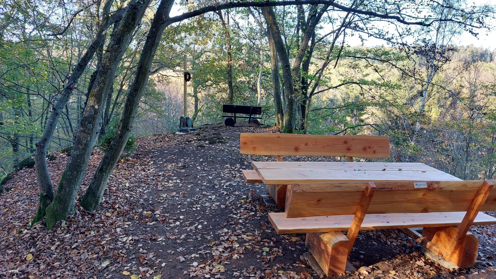 Picknickbank an der Hochley | &copy; T. Biersch