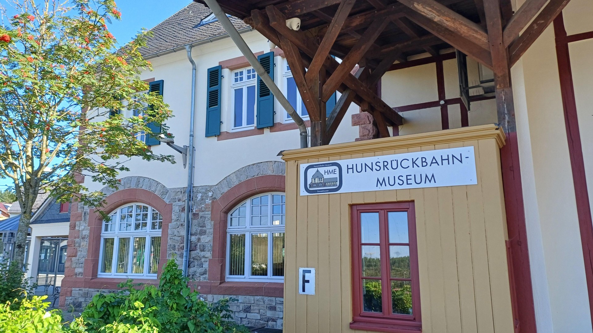 Hunsr&uuml;ckbahnmuseum aussen | &copy; TI Hunsr&uuml;ck-Mittelrhein