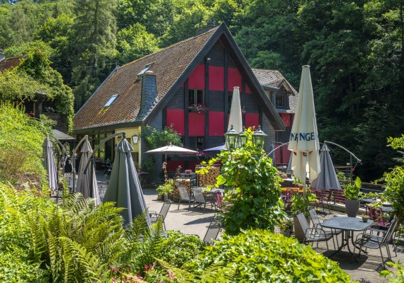 Schmausem&uuml;hle mit Terrasse | &copy; N. Sander