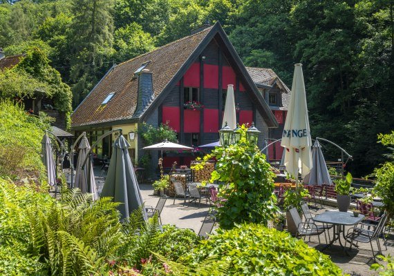 Schmausem&uuml;hle mit Terrasse | &copy; N. Sander