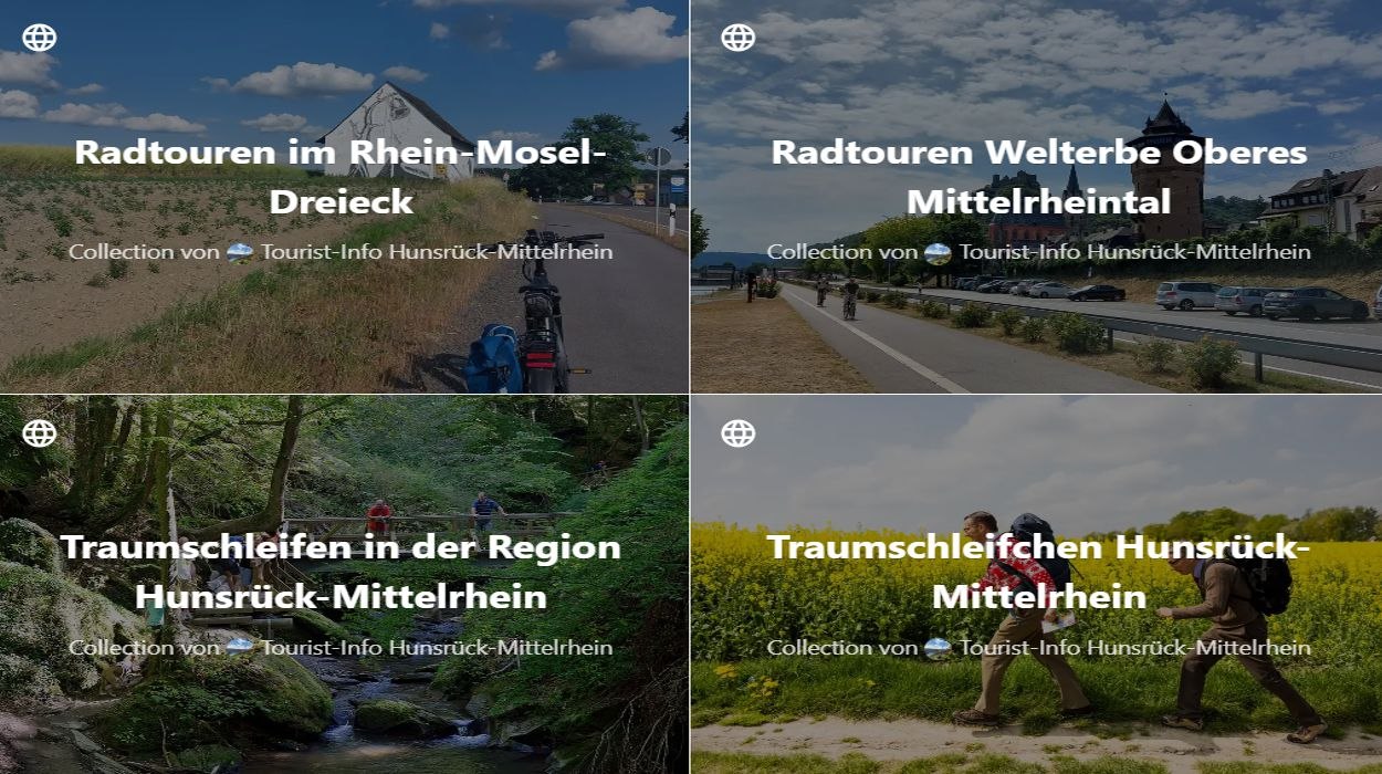Tour planner Komoot