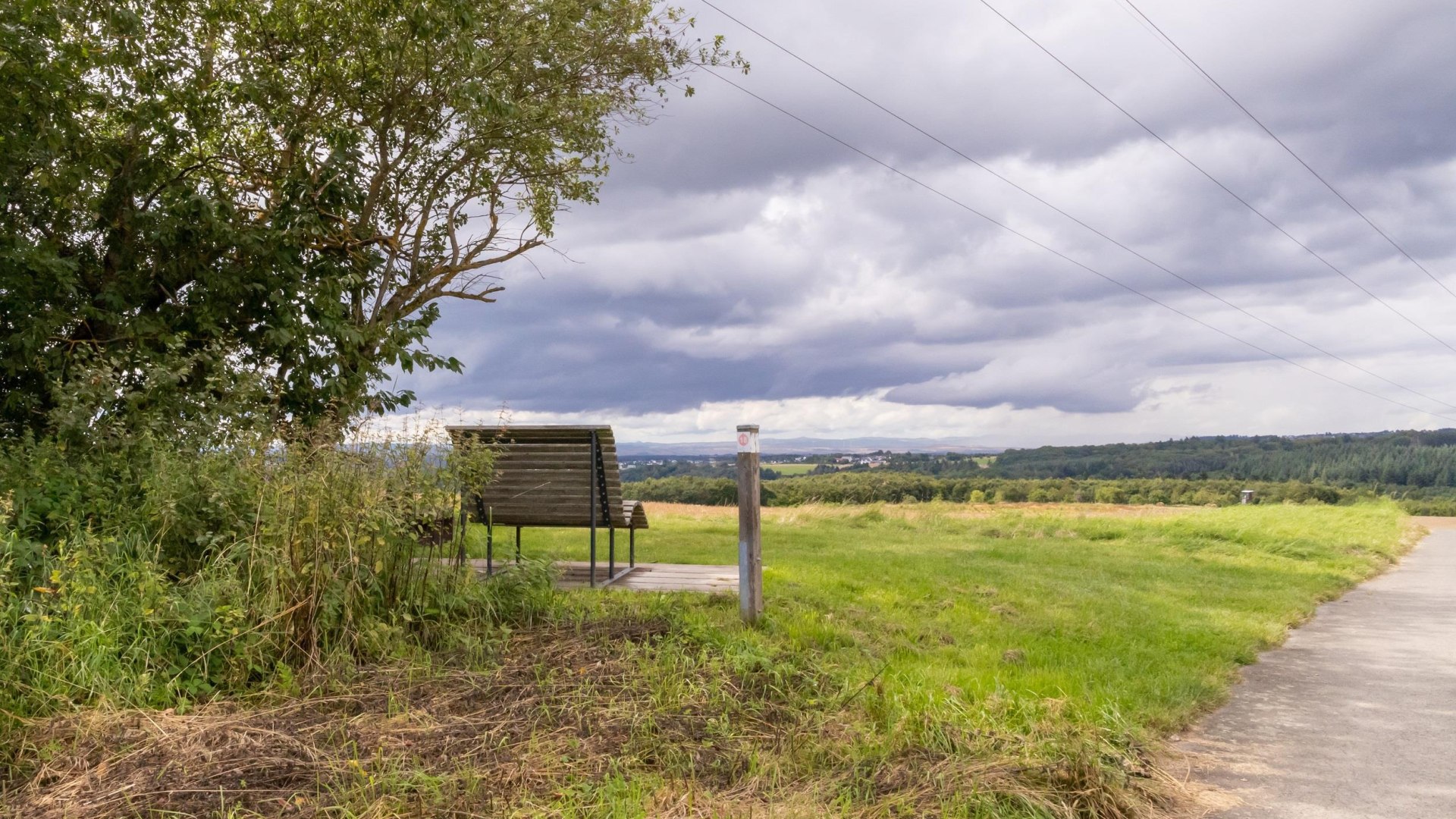 Liegebank am Aussichtspunkt | © S. Mauer Liegebank am Aussichtspunkt | © S. Mauer