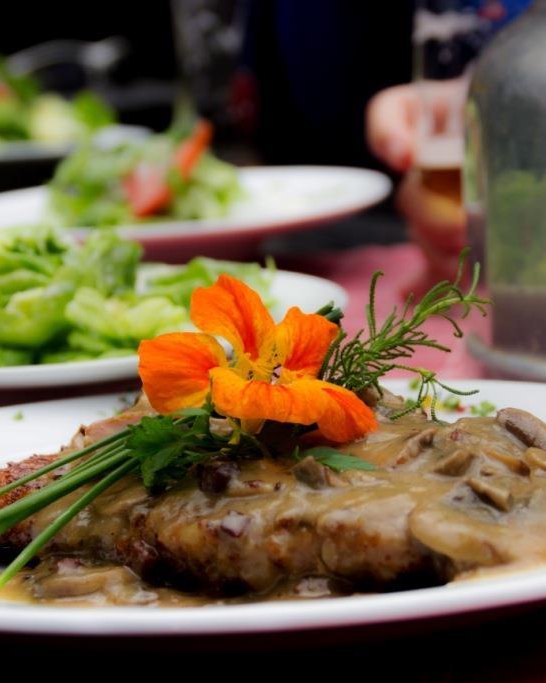 Jägerschnitzel | © Elke Dieler