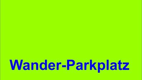 Kostenloser Wanderparkplatz | &copy; T. Biersch