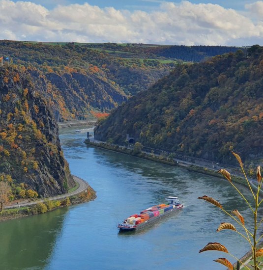Blick auf die Loreley | © Ti Hunsrück-Mittelrhein