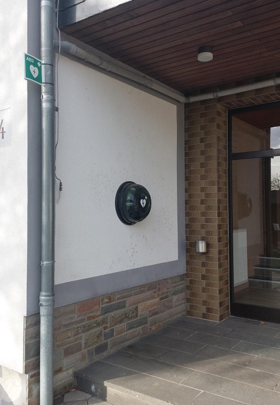 Defi an der Simmerbachhalle | © B. Vogt Defi an der Simmerbachhalle | © B. Vogt