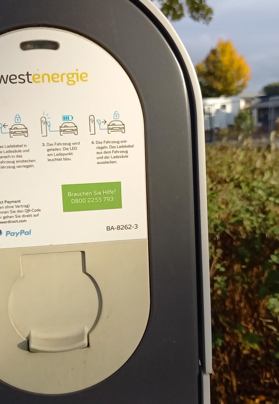 Ladestation für E-Autos | © C. Vogt Ladestation für E-Autos | © C. Vogt