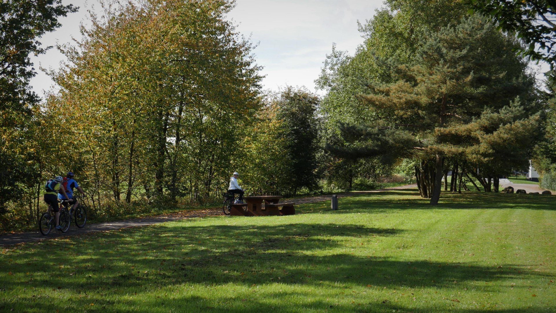 Picknickbank am Radweg | © B. Vogt