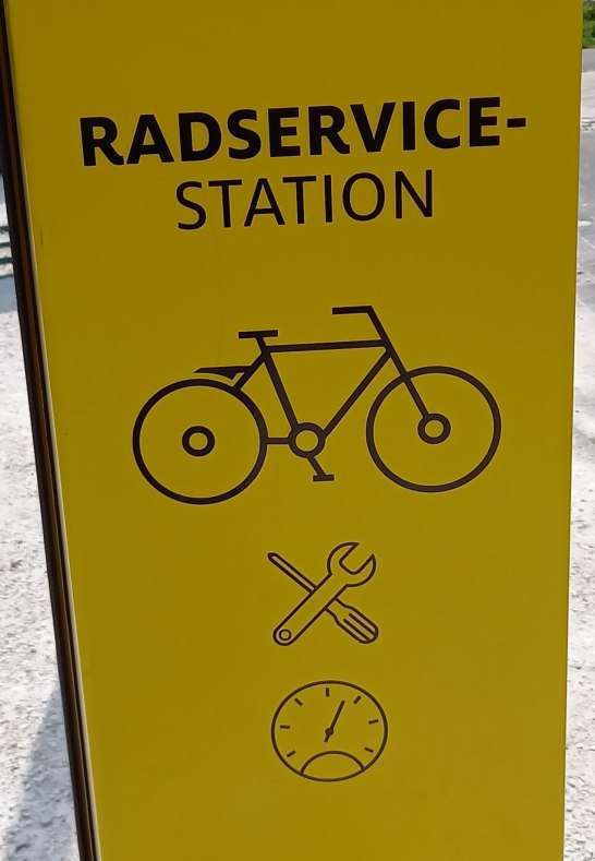 Radservicestation am Park | &copy; c. Vogt