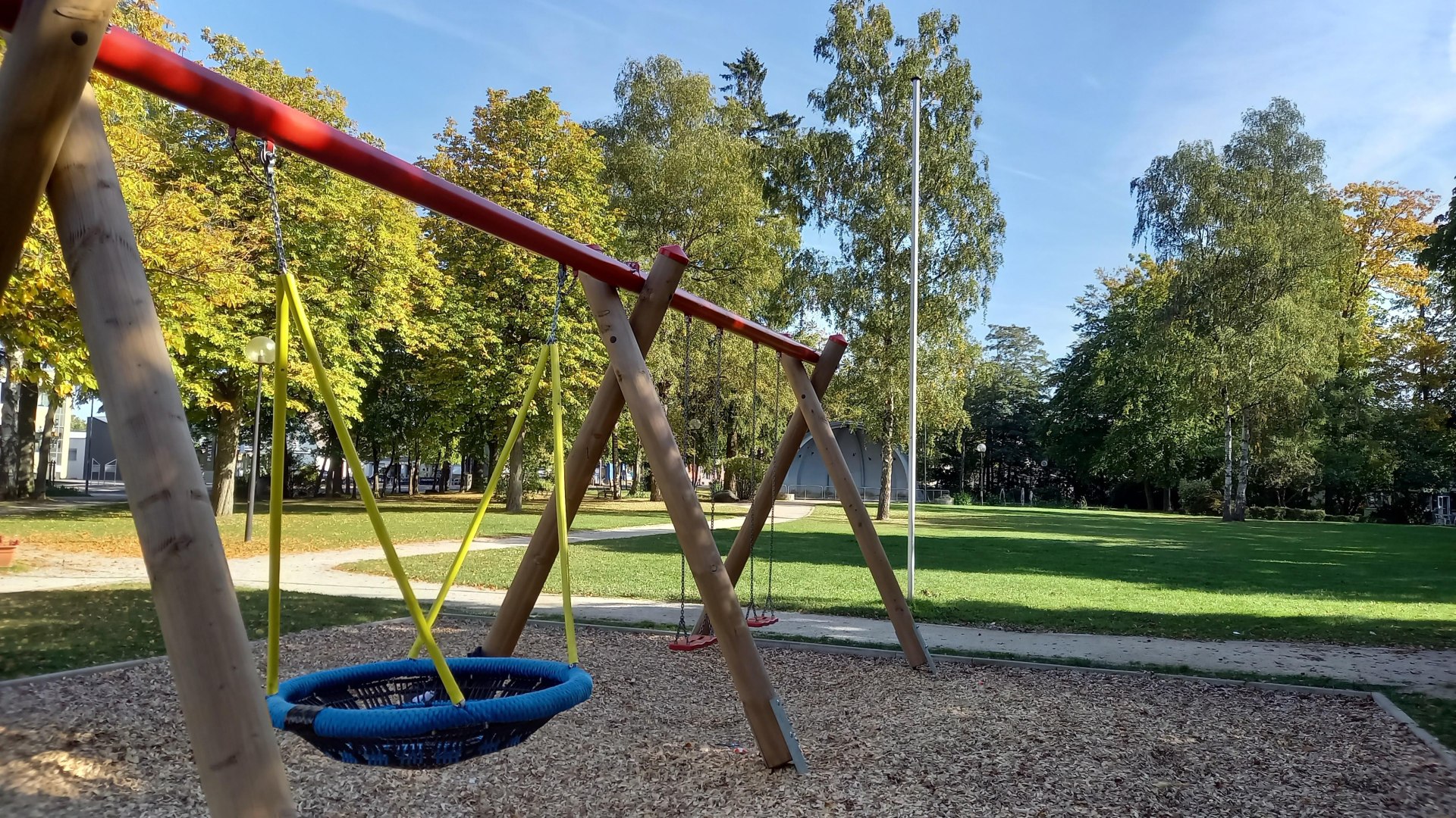 Schaukel im Stadtpark | © C. Vogt