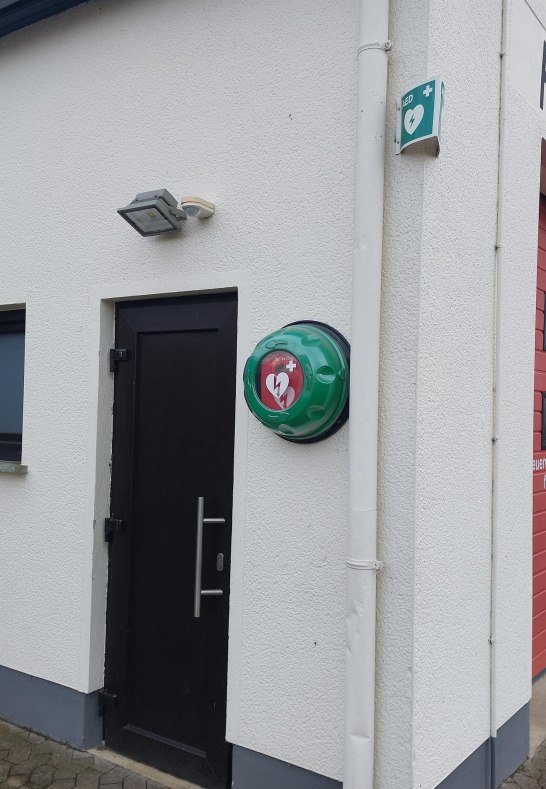 Defi an der Eingangst&uuml;r | &copy; B. Vogt