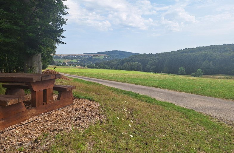 Verschnaufplatz mit Fernblick | © T. Biersch