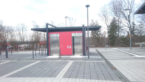 &Ouml;ffentliche Toiletten Bahnhof Emmelshausen | &copy; Claudia Vogt