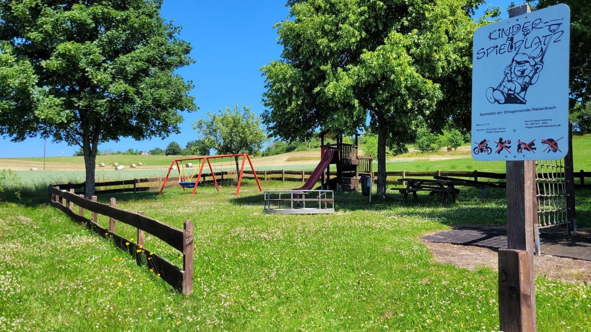 Spielplatz in Ehr | © E. Bender