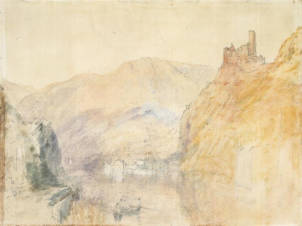 Blick zur Burg Maus | © National Gallery of Ireland Blick zur Burg Maus | © National Gallery of Ireland