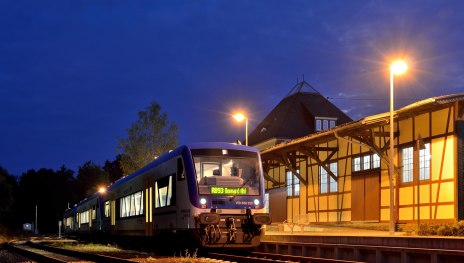 Hunsr&uuml;ckbahn am BH Emmelshausen | &copy; T. Biersch
