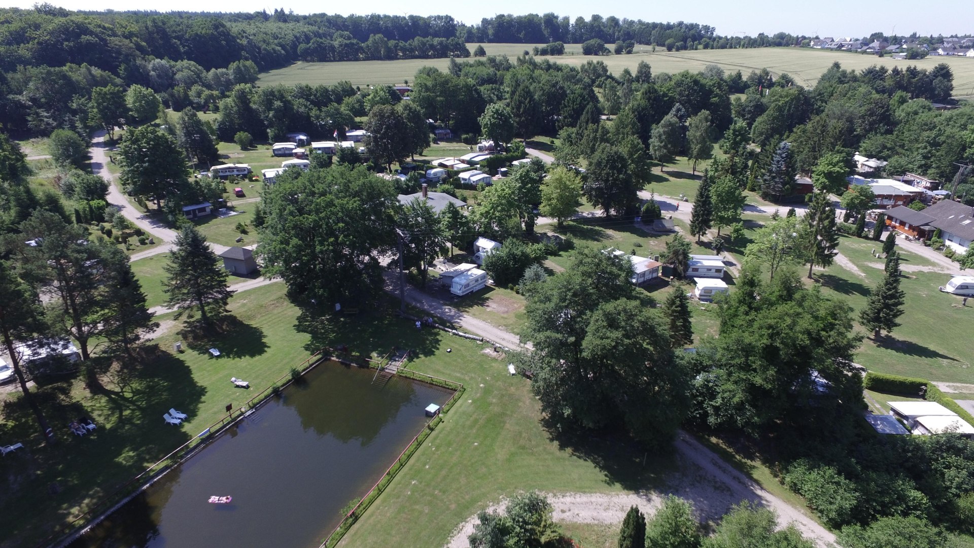 Panoramabild Campingplatz | &copy; Heribert Christ