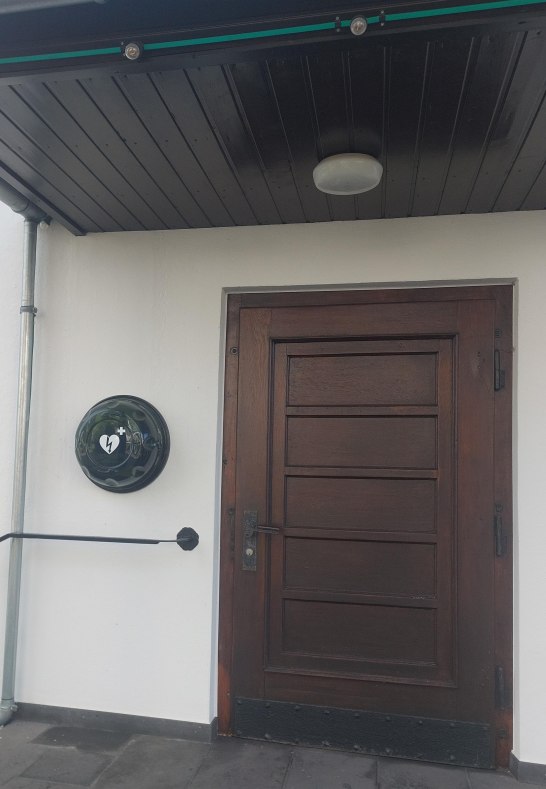 Defi am Eingang der Kapelle | &copy; B. Vogt