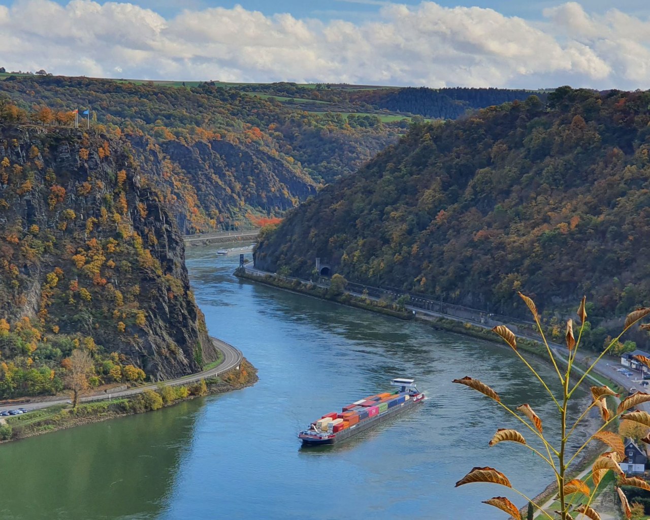 Blick auf die Loreley | © Ti Hunsrück-Mittelrhein Blick auf die Loreley | © Ti Hunsrück-Mittelrhein