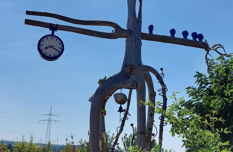 Kunstwerk am Haus Wilhelm 1 | © T. Biersch Kunstwerk am Haus Wilhelm 1 | © T. Biersch