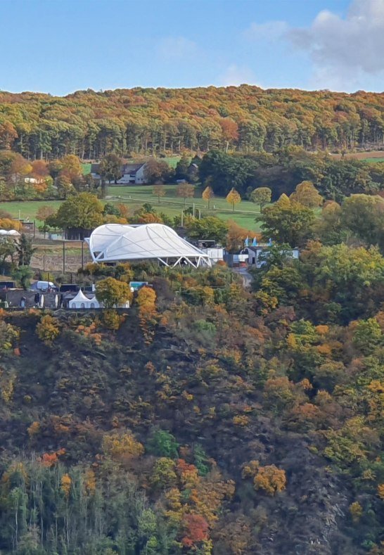 Blick auf die Loreleyb&uuml;hne | &copy; T. Biersch