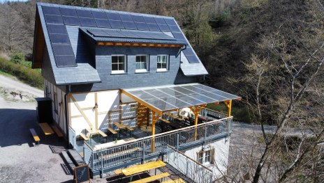 Strieders-M&uuml;hle mit Terrasse | &copy; K. Lubischer