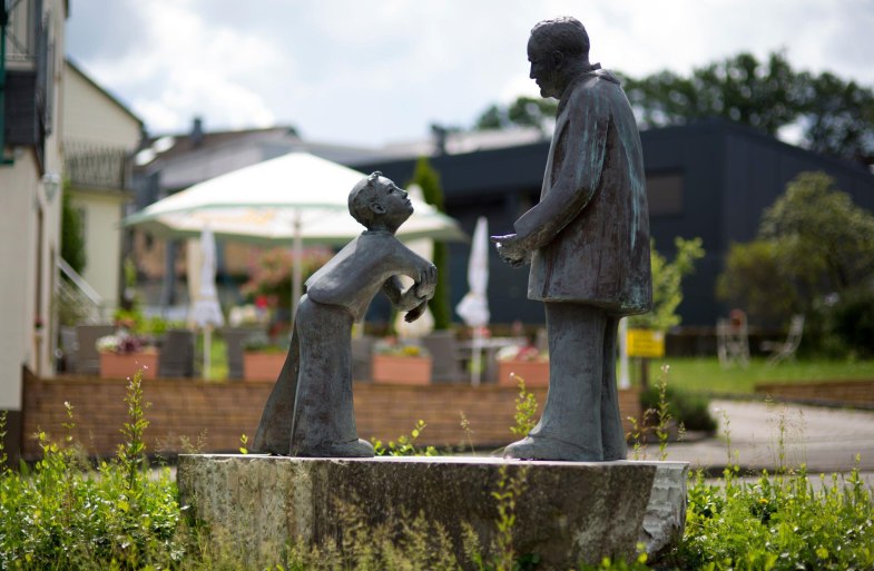 Knochenflicker mit Kind | &copy; V. Henrich