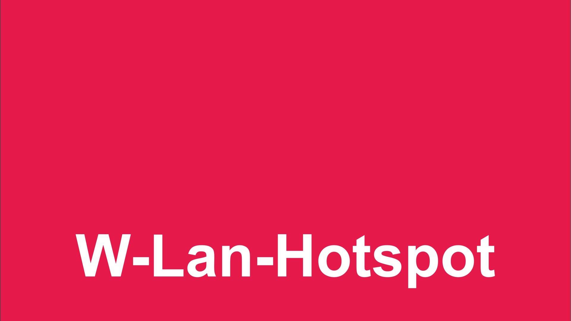 W.Lan-Hotspot | © T. Biersch