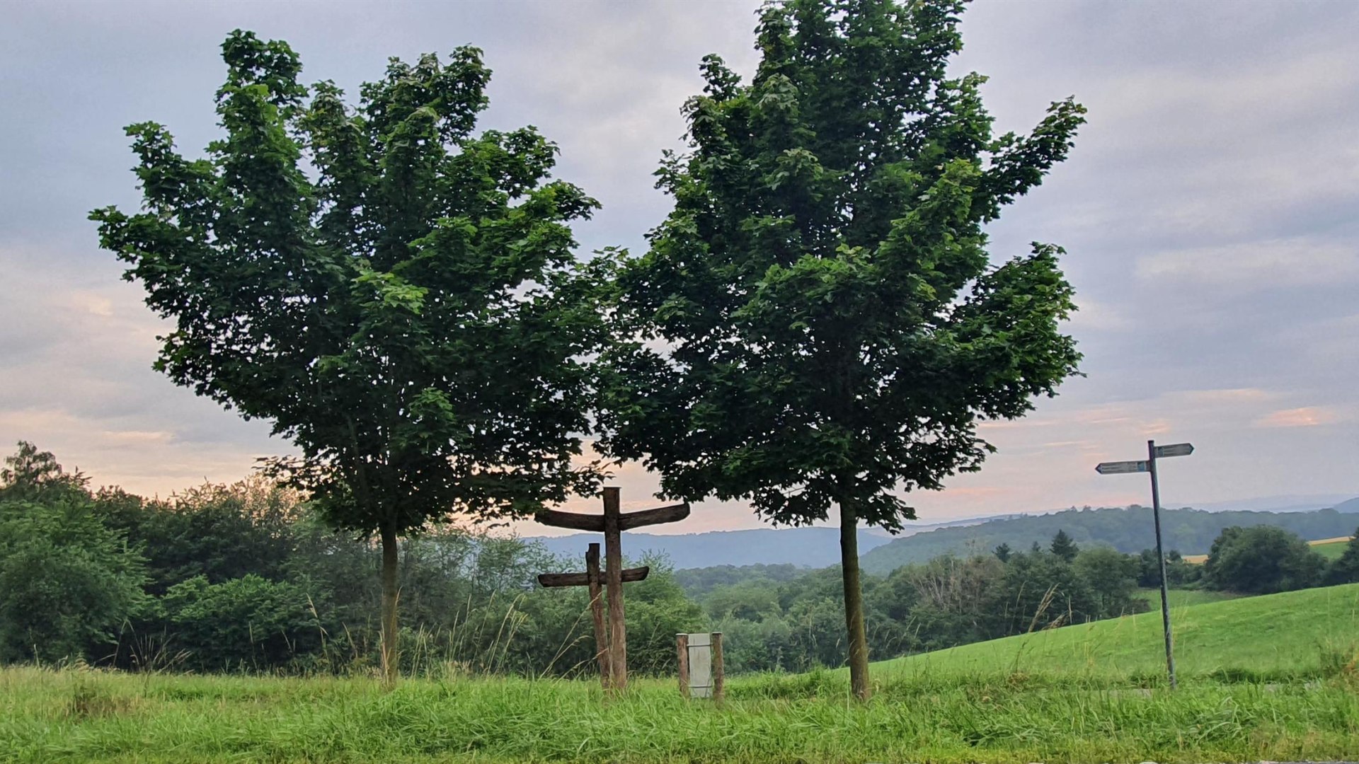 Wegekreuze Mariakätt u. Annemie | © T. Biersch Wegekreuze Mariakätt u. Annemie | © T. Biersch