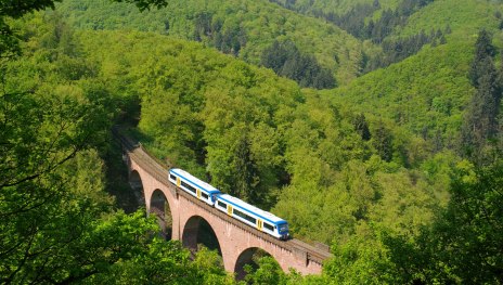 Hunsr&uuml;ck railway Hubertus viaduct from above | &copy; Markus G&ouml;ttert