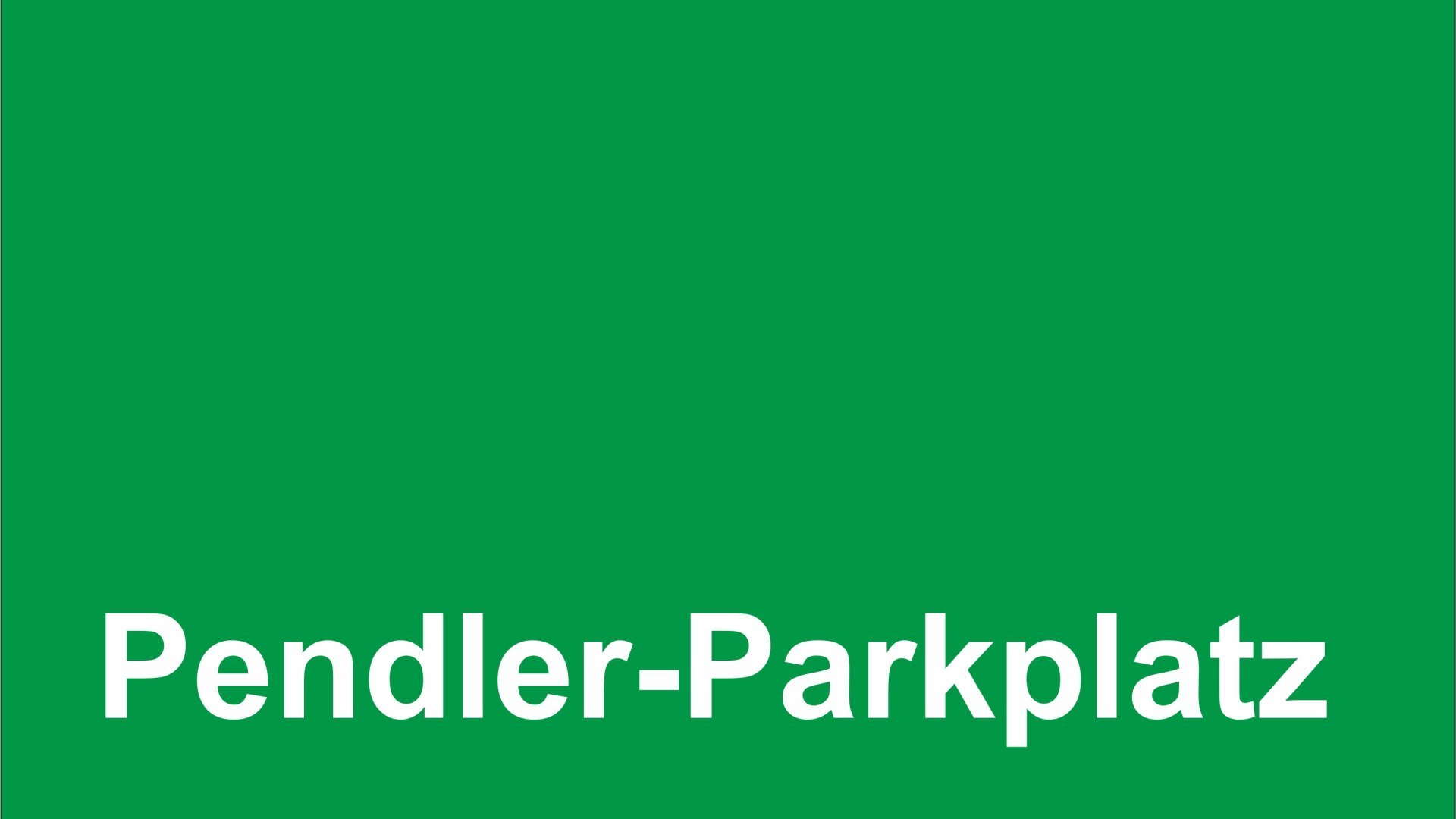 Pendler-Parkplatz | &copy; T. Biersch