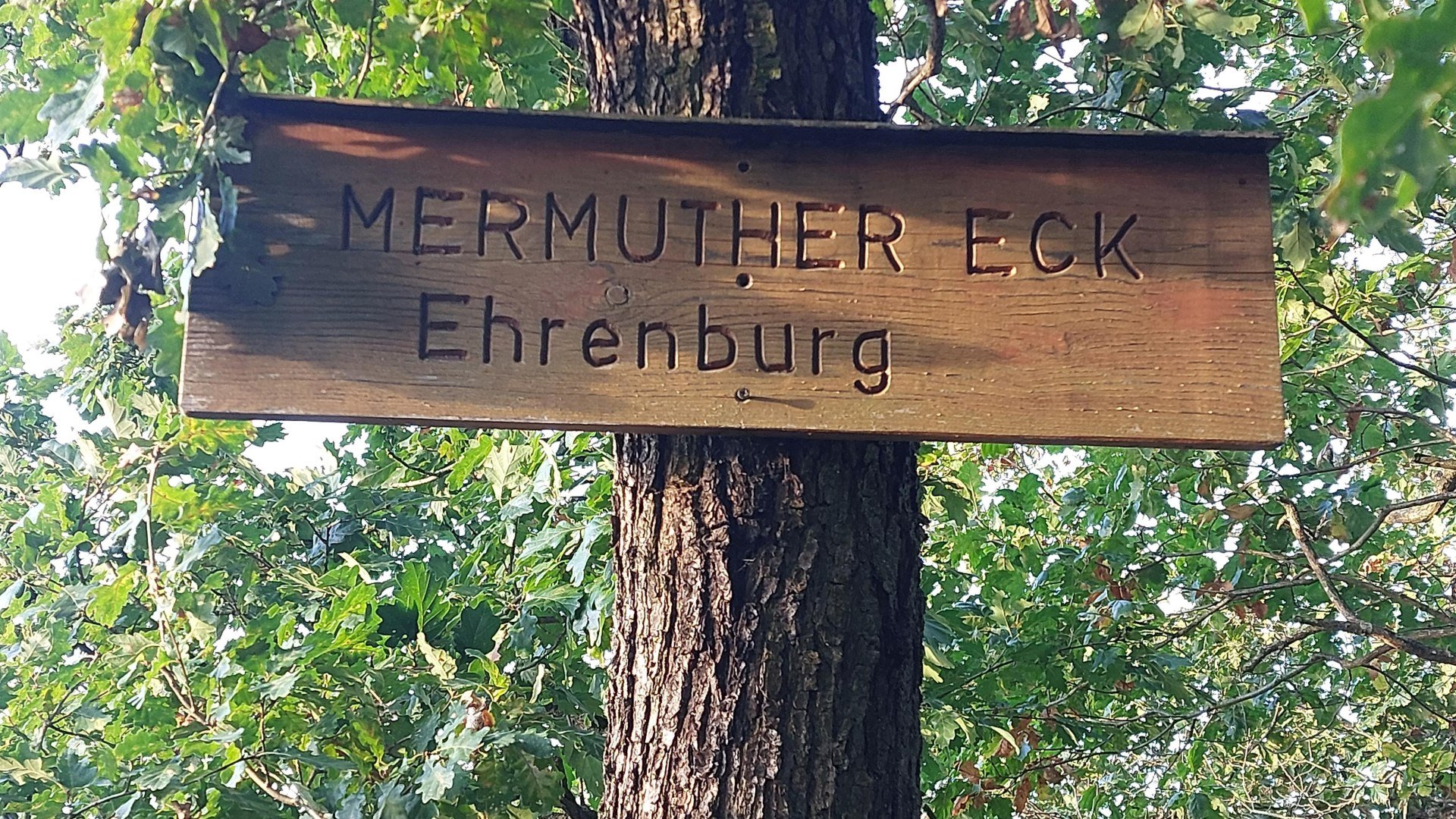 Hinweis am Mermuther Eck | &copy; TI Hunsr&uuml;ck-Mittelrhein