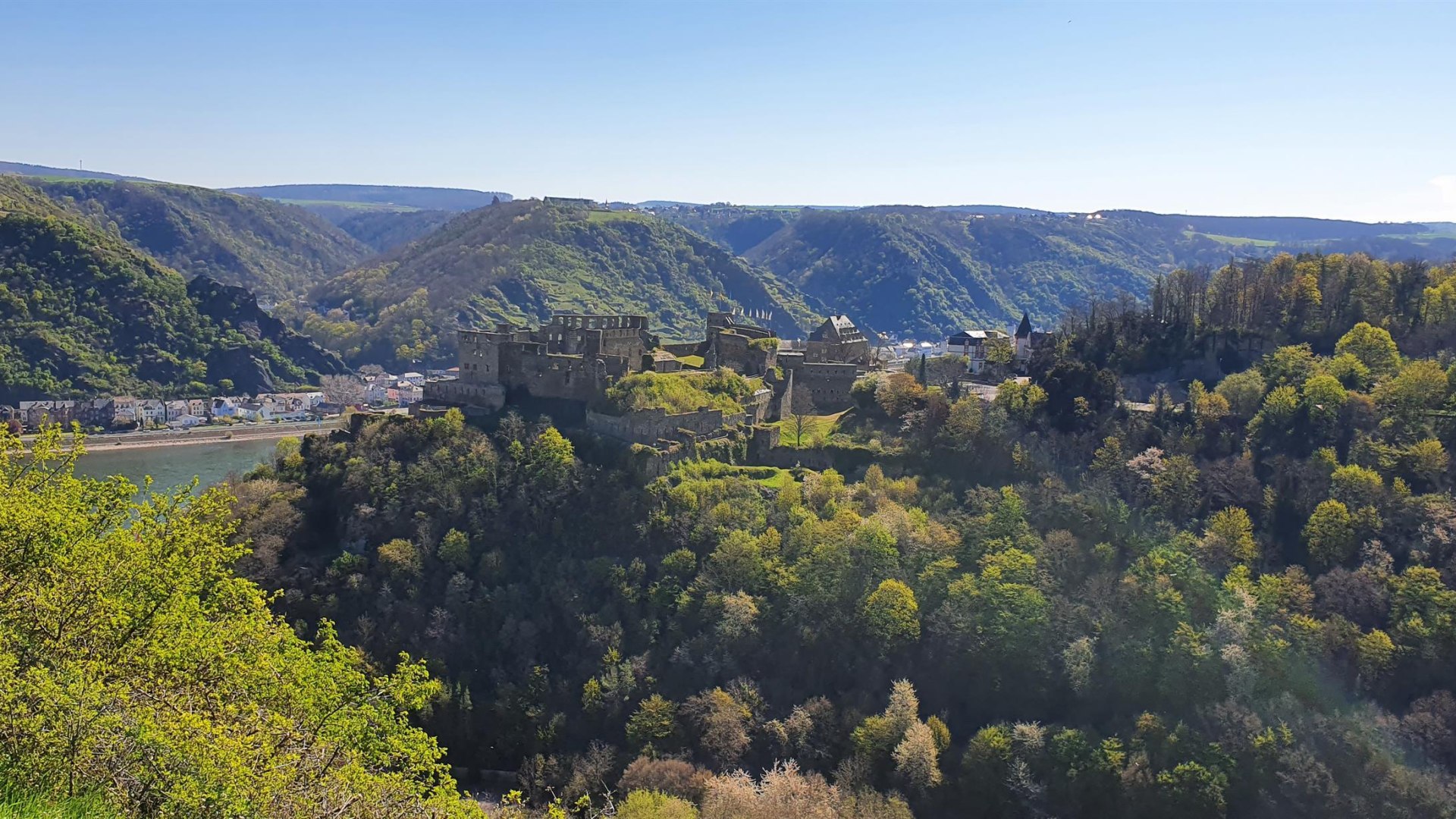 Blick aufs Mittelrheintal | © T. Biersch Blick aufs Mittelrheintal | © T. Biersch