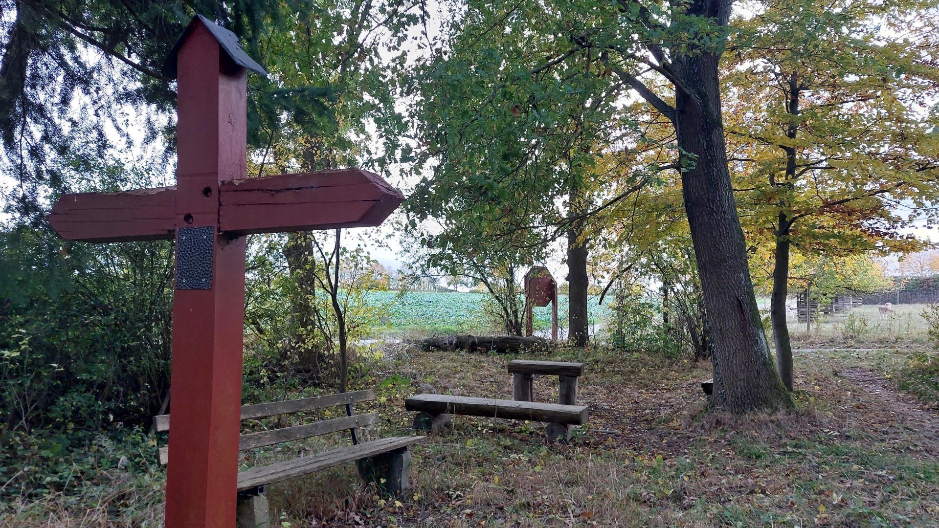 Kennelbachkreuz mit Ruhebank | &copy; TI Hunsr&uuml;ck-Mittelrhein