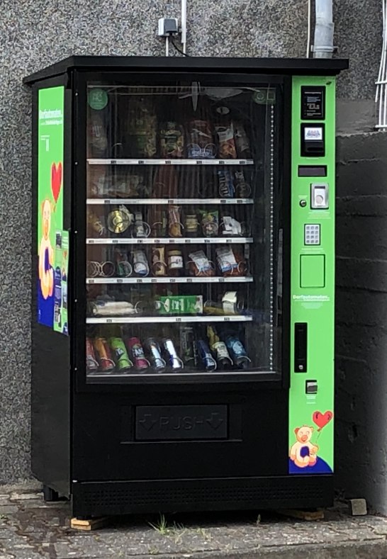 Dorfautomat -gef&uuml;llt- | &copy; M. Mohr