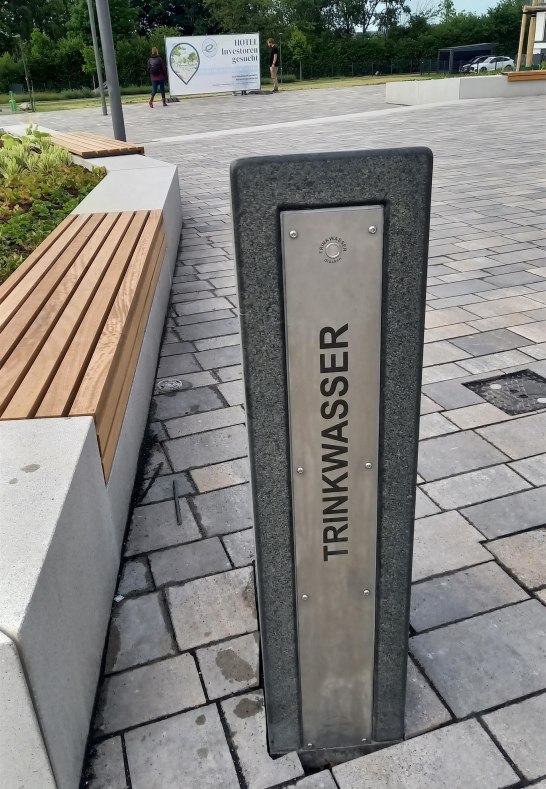 Trinkwasserseule am Marktplatz | © C. Vogt