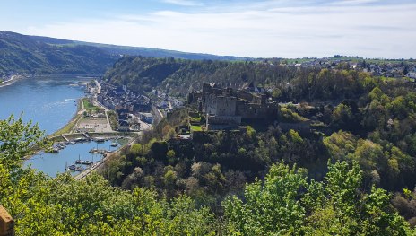 St. Goar Stadt Rheinfels Biebernheim