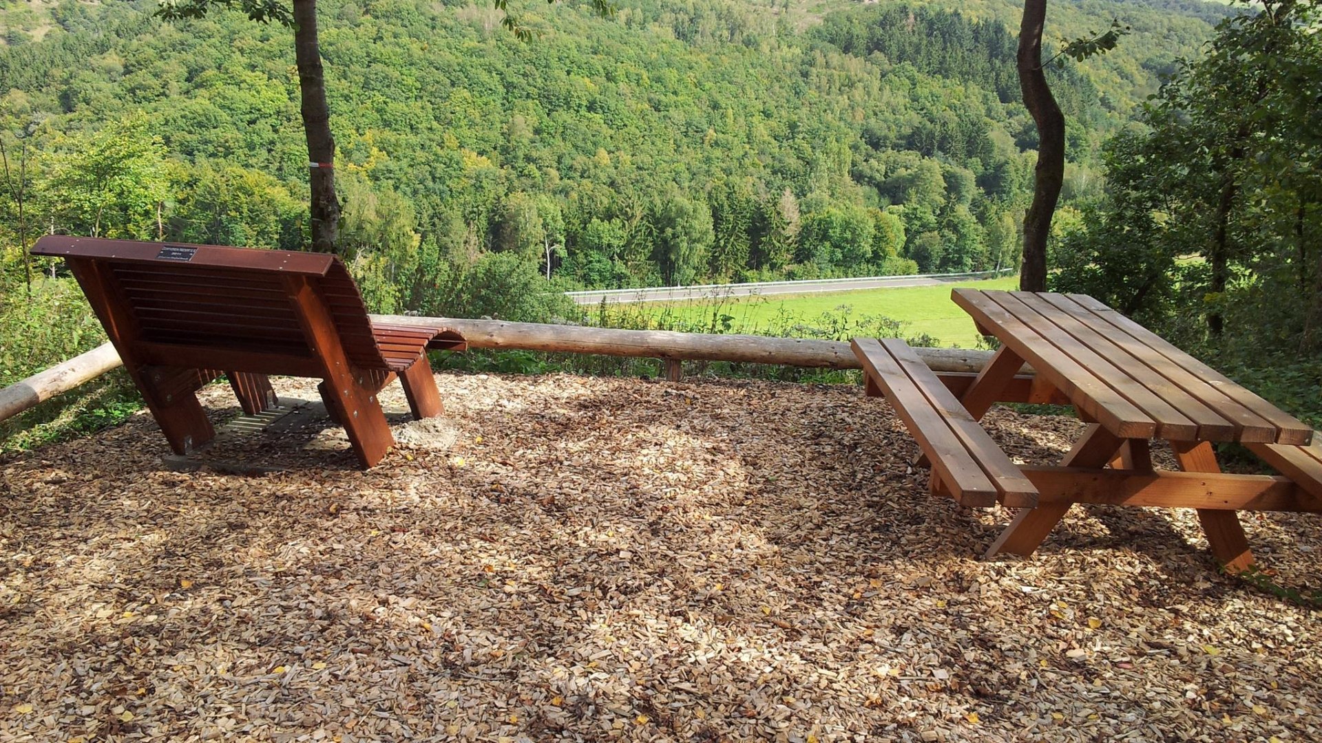 Aussichtsplatz "Fuchsbau" | © B. Vogt Aussichtsplatz "Fuchsbau" | © B. Vogt