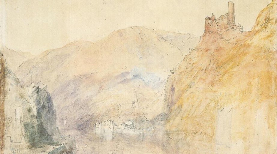 Blick zur Burg Maus | © National Gallery of Ireland Blick zur Burg Maus | © National Gallery of Ireland