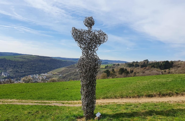 Skulptur 1 mit Weitsicht | © T. Biersch Skulptur 1 mit Weitsicht | © T. Biersch