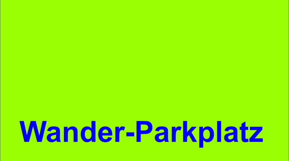 Kostenloser Wanderparkplatz | © T. Biersch