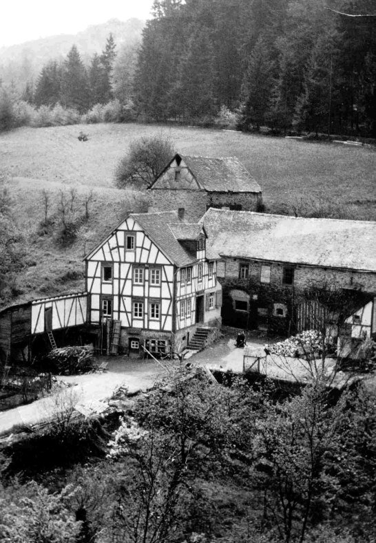 Alte Aufnahme der Baunhöller-Mühle | © Anna Becker
