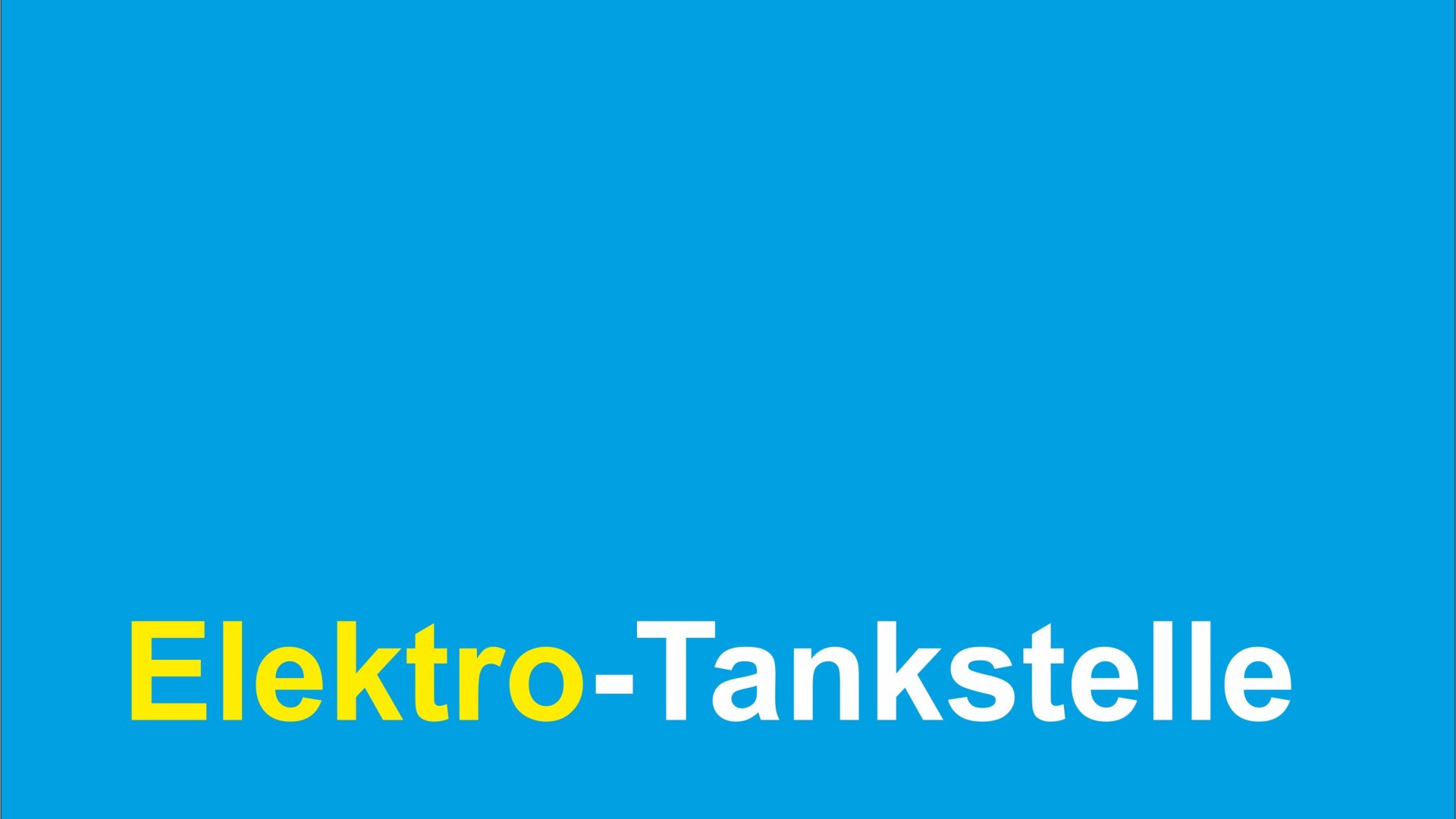 Tankstelle f&uuml;r E-Autos | &copy; T. Biersch