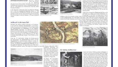 Infotafel Bergbau in St.Goar | © J. Gödert