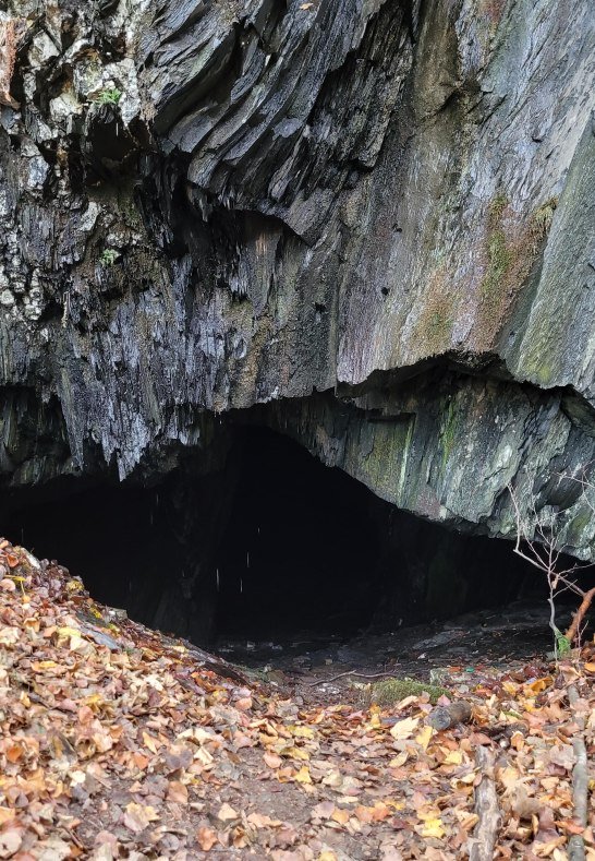 Schieferhöhle im Herbst | © E. Bender