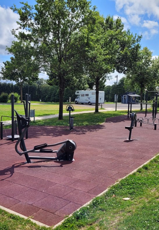 Fitness im Park | © E. Bender
