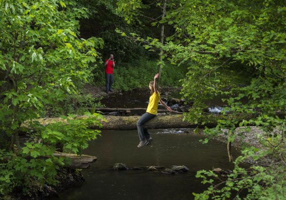 Perdskimbel Balance | &copy; Wanderb&uuml;ro Saar-Hunsr&uuml;ck - Klaus-Peter Kappest