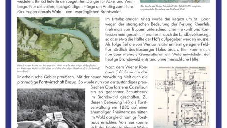 Infotafel am Forsthaus Brandswald | &copy; J. G&ouml;dert