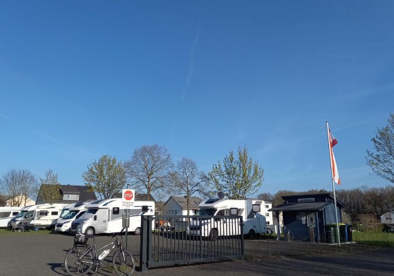 Der Stellplatz | © C. Vogt Der Stellplatz | © C. Vogt